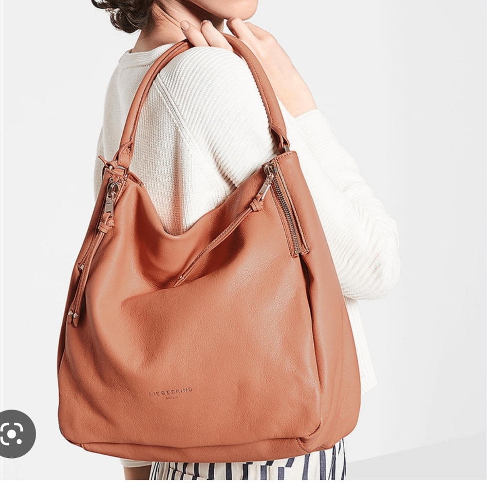 EUC liebeskind kano leather handbag